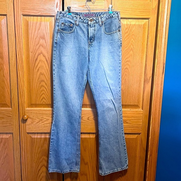 Vintage Silver Bootcut Jeans - Picture 1 of 8